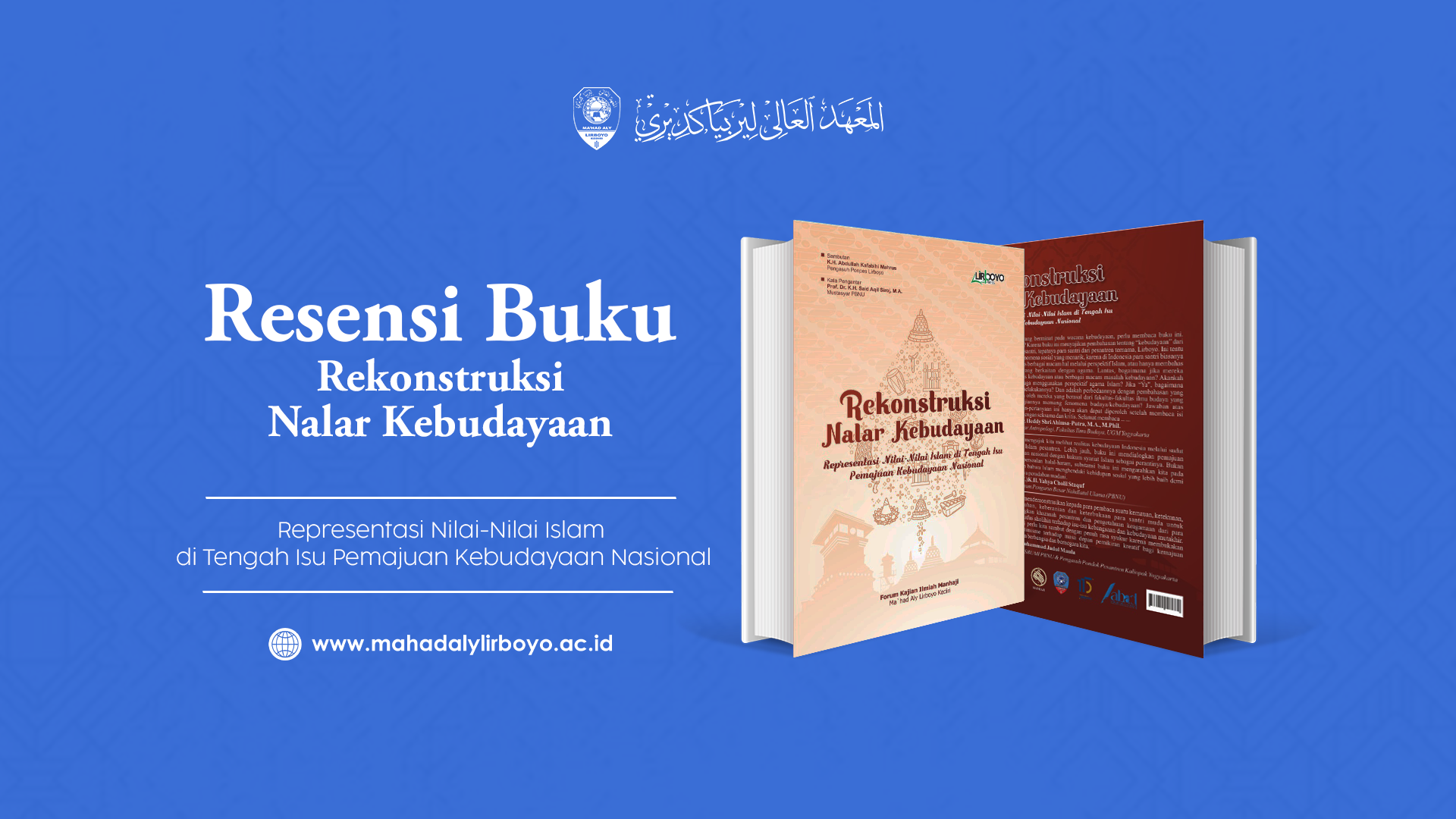 Rekonstruksi Nalar Kebudayaan: Representasi Nilai-Nilai Islam di Tengah Isu Pemajuan Kebudayaan Nasional