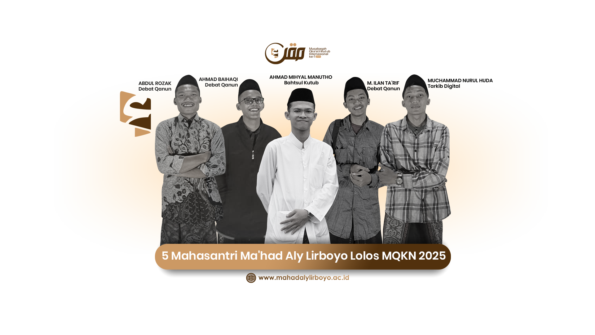 5 Mahasantri Ma’had Aly Lirboyo Lolos MQKN 2025, Siap Torehkan Prestasi