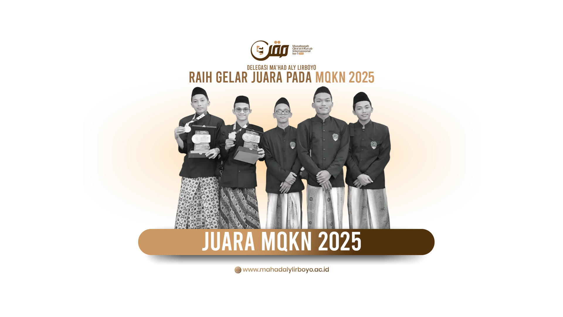 Ukir Prestasi, Delegasi Ma’had Aly Lirboyo Raih Gelar Juara pada MQKN 2025