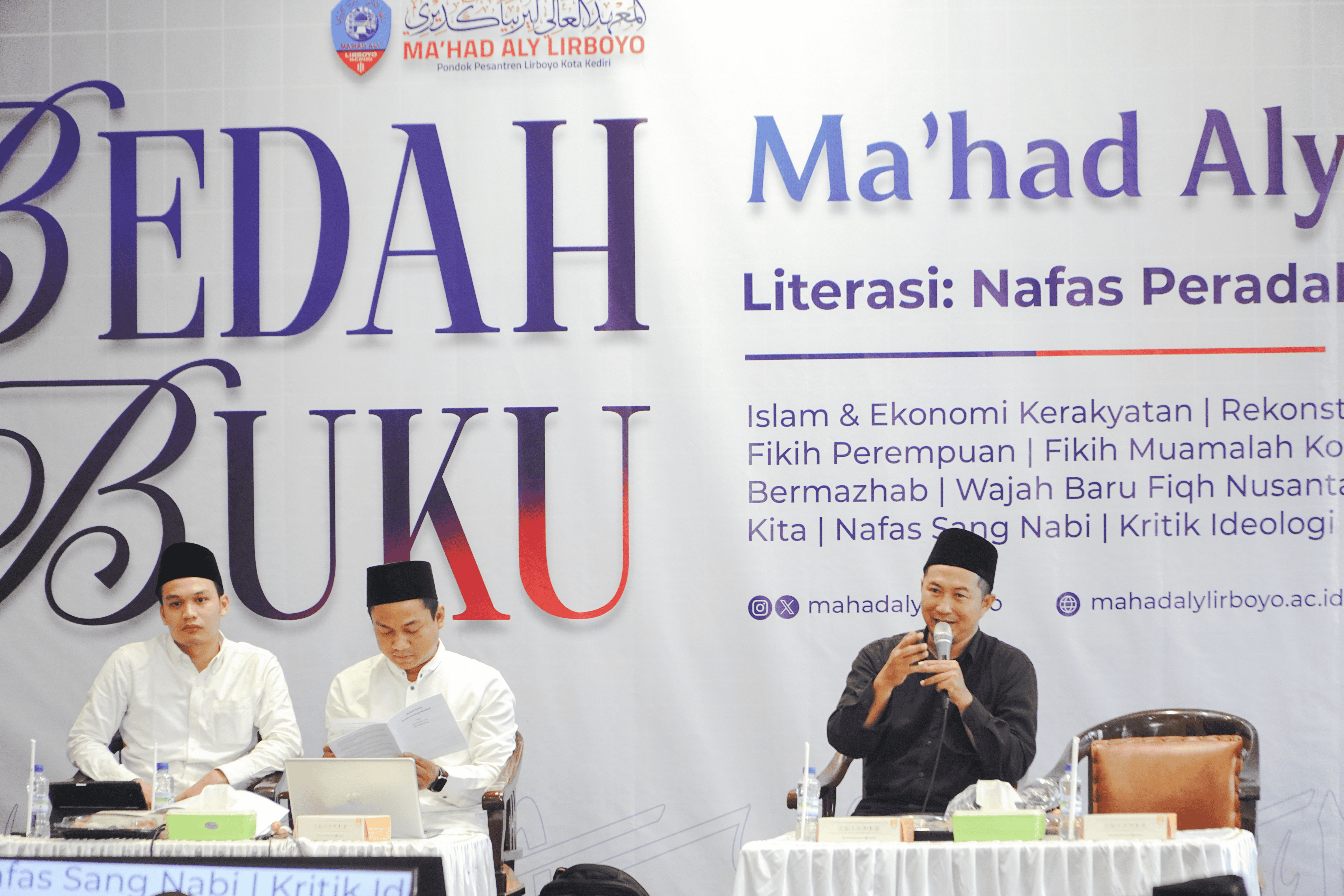 Bedah Buku Kritik Ideologi Radikal, Ikhtiar Intelektual Ma’had Aly Lirboyo Hadapi Tantangan Radikalisme
