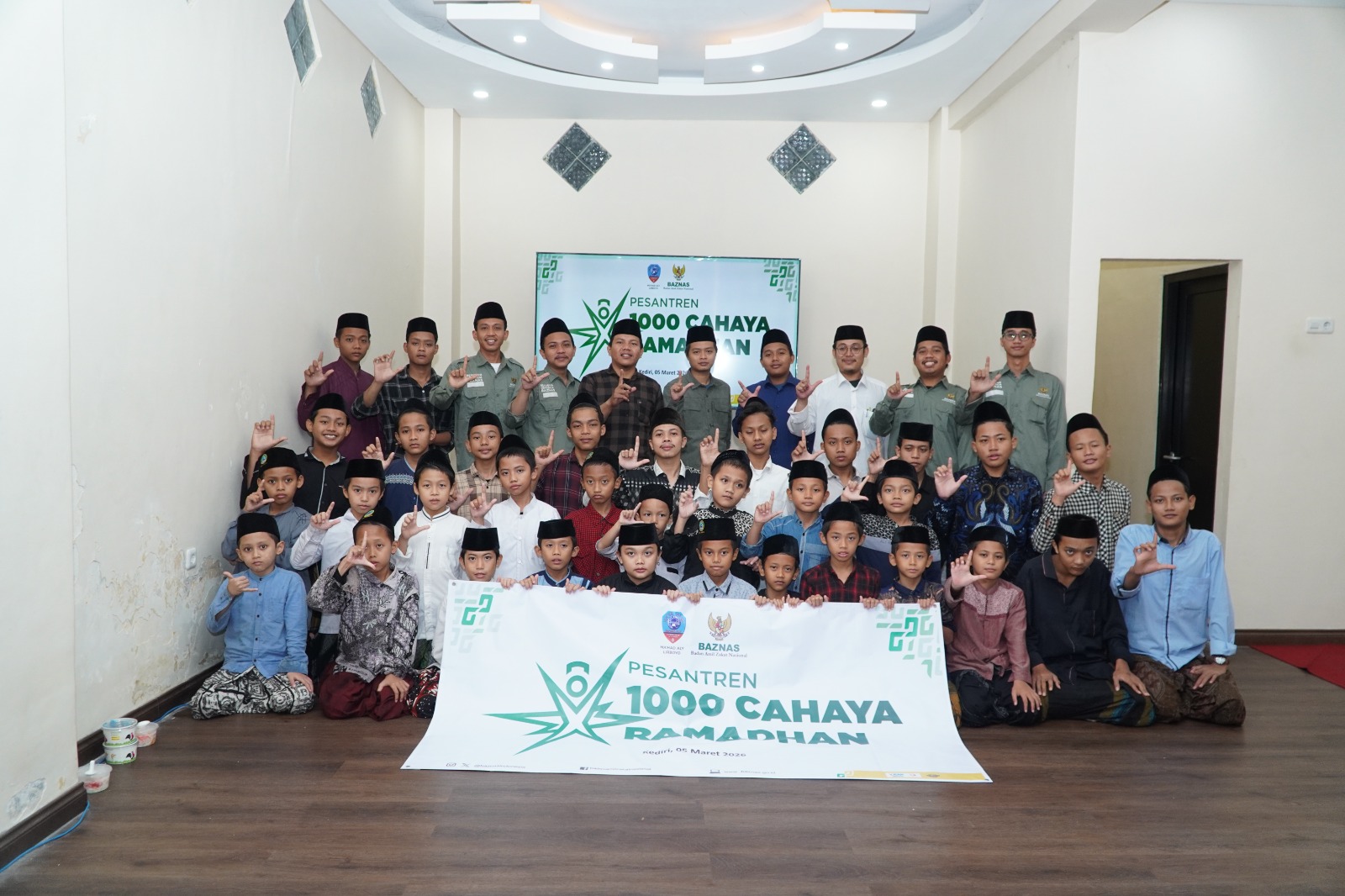 BCB Pesantren 1000 Cahaya Ramadan: BAZNAS dan Ma’had Aly Lirboyo Gelar Buka Bersama Anak Yatim