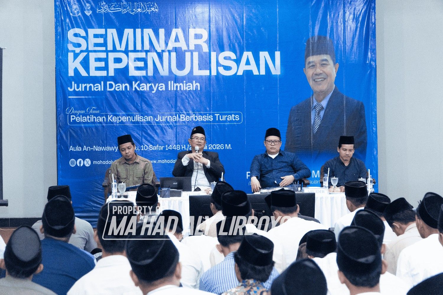 Bidang Penelitian Ma’had Aly Gelar Pelatihan Penulisan Jurnal Berbasis Turats bersama Prof. Agus Maimun