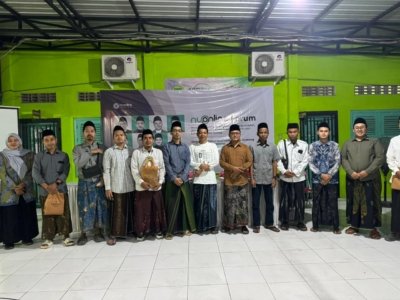 Divisi Media Ma’had Aly Lirboyo Ikuti NU Online Forum, Dalami Profesionalisme Media Pesantren
